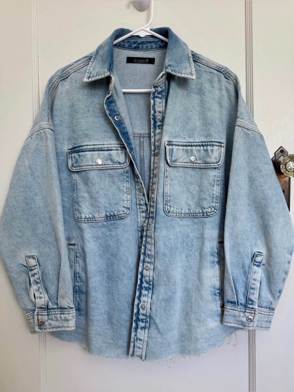 Mavi - Light Blue Denim Overshirt Jacket